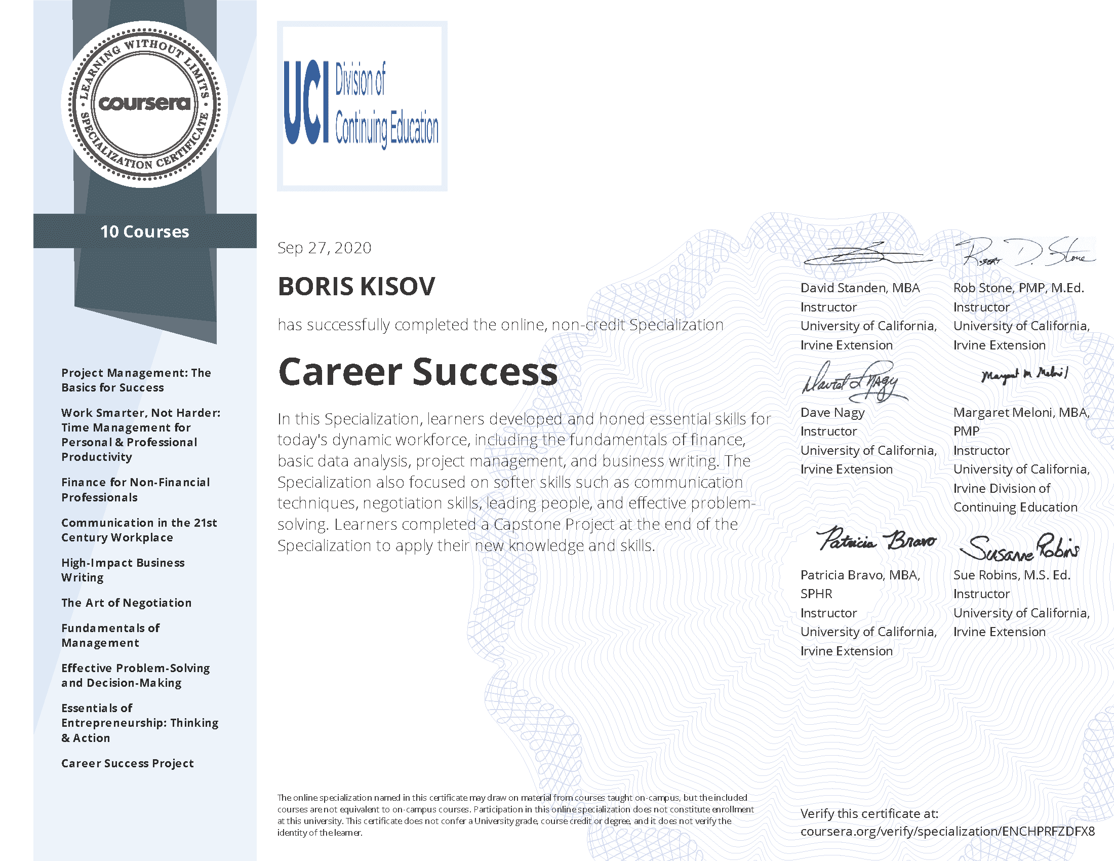 Career Success